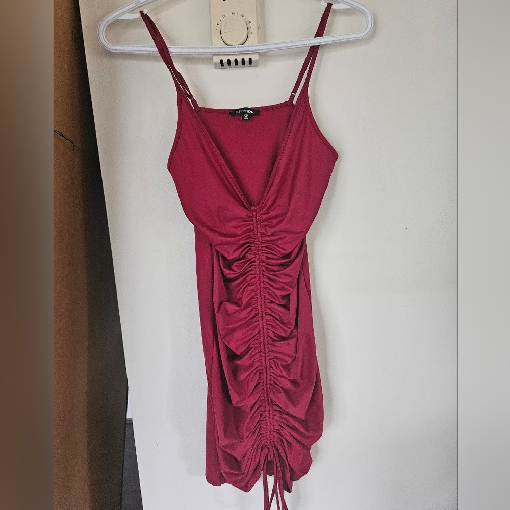 Fashion nova red dress